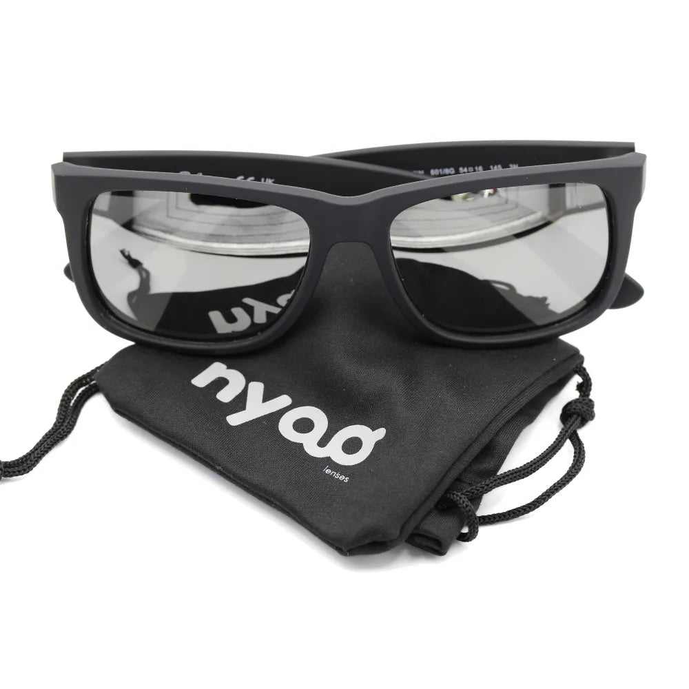 Replacement Lenses for Ray-Ban Justin RB4165 Silver Mirror