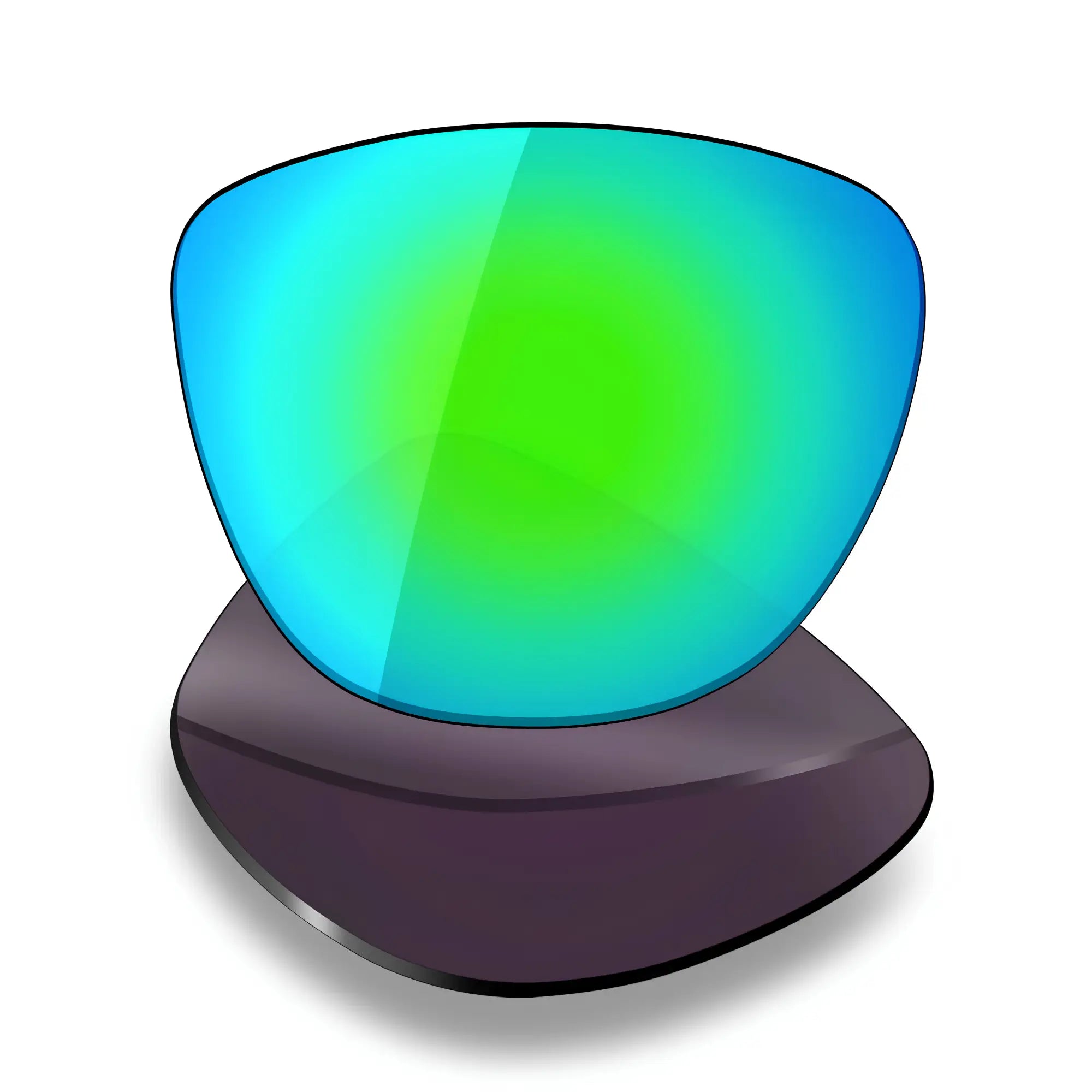 green blue lenses for Oakley Frogskins Sunglasses