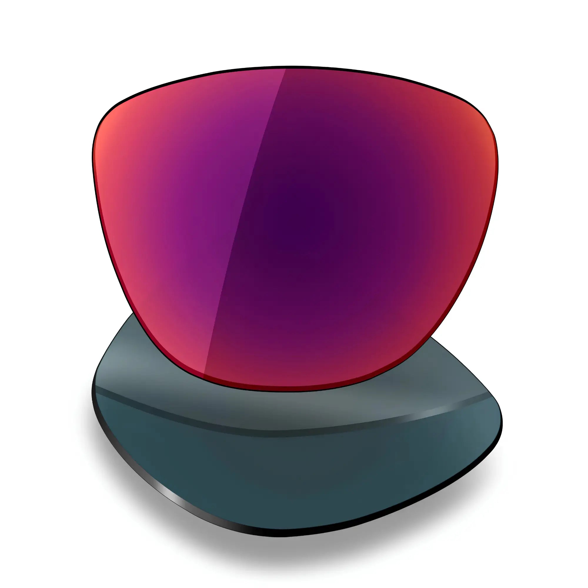 Deep red lenses for Oakley Frogskins Sunglasses