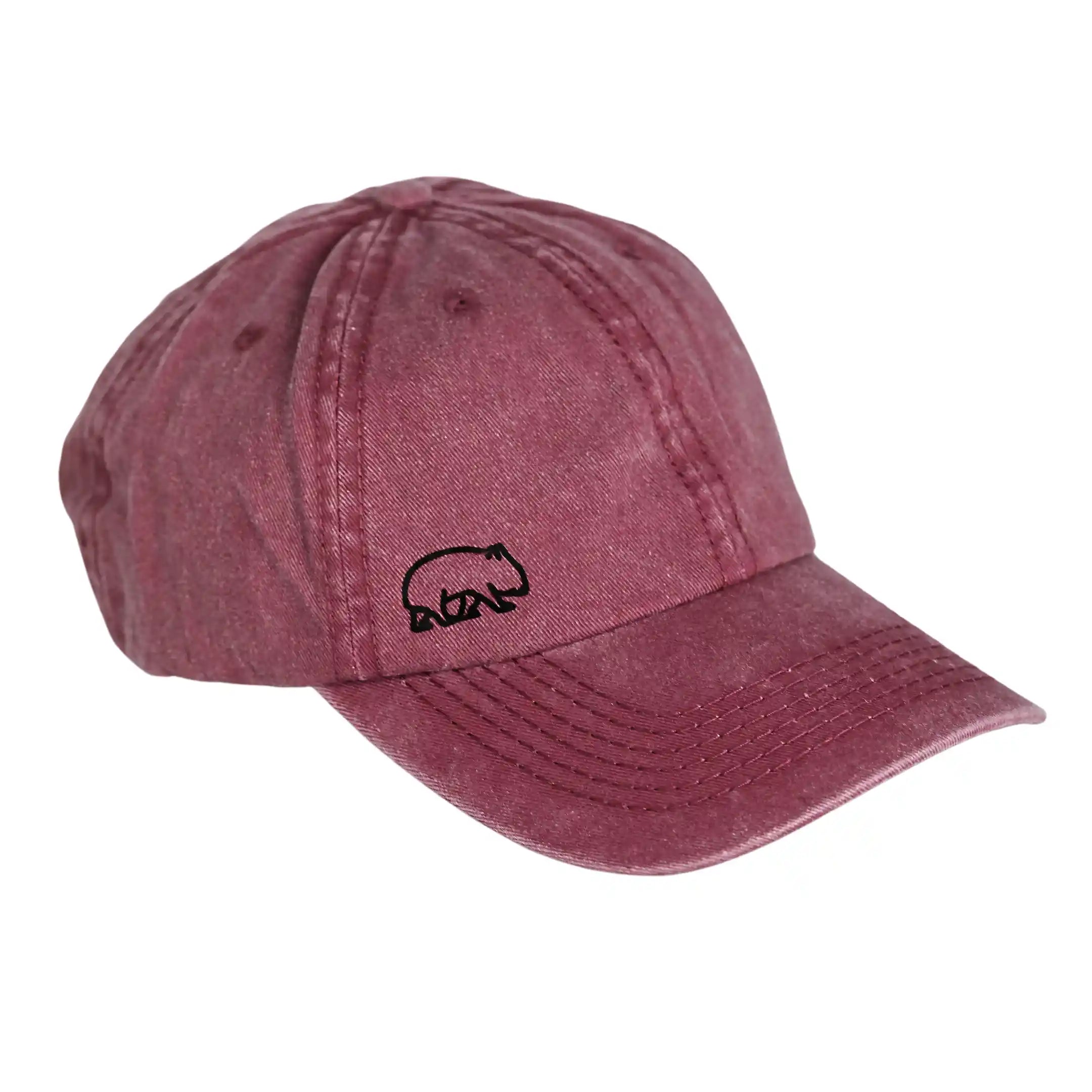 wombat max wash cap maroon