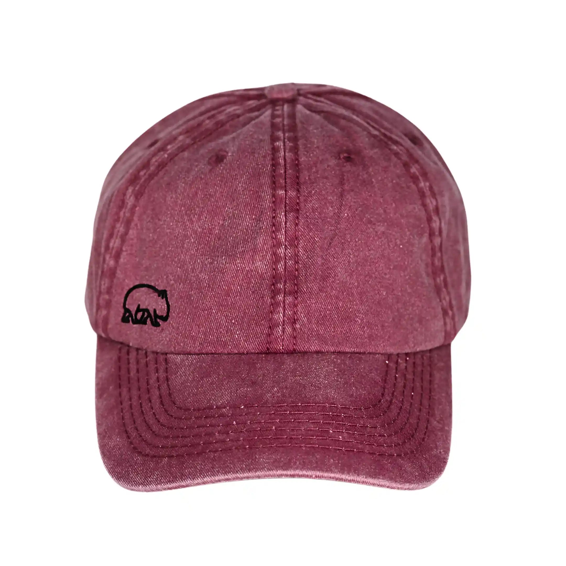 wombat max wash cap maroon