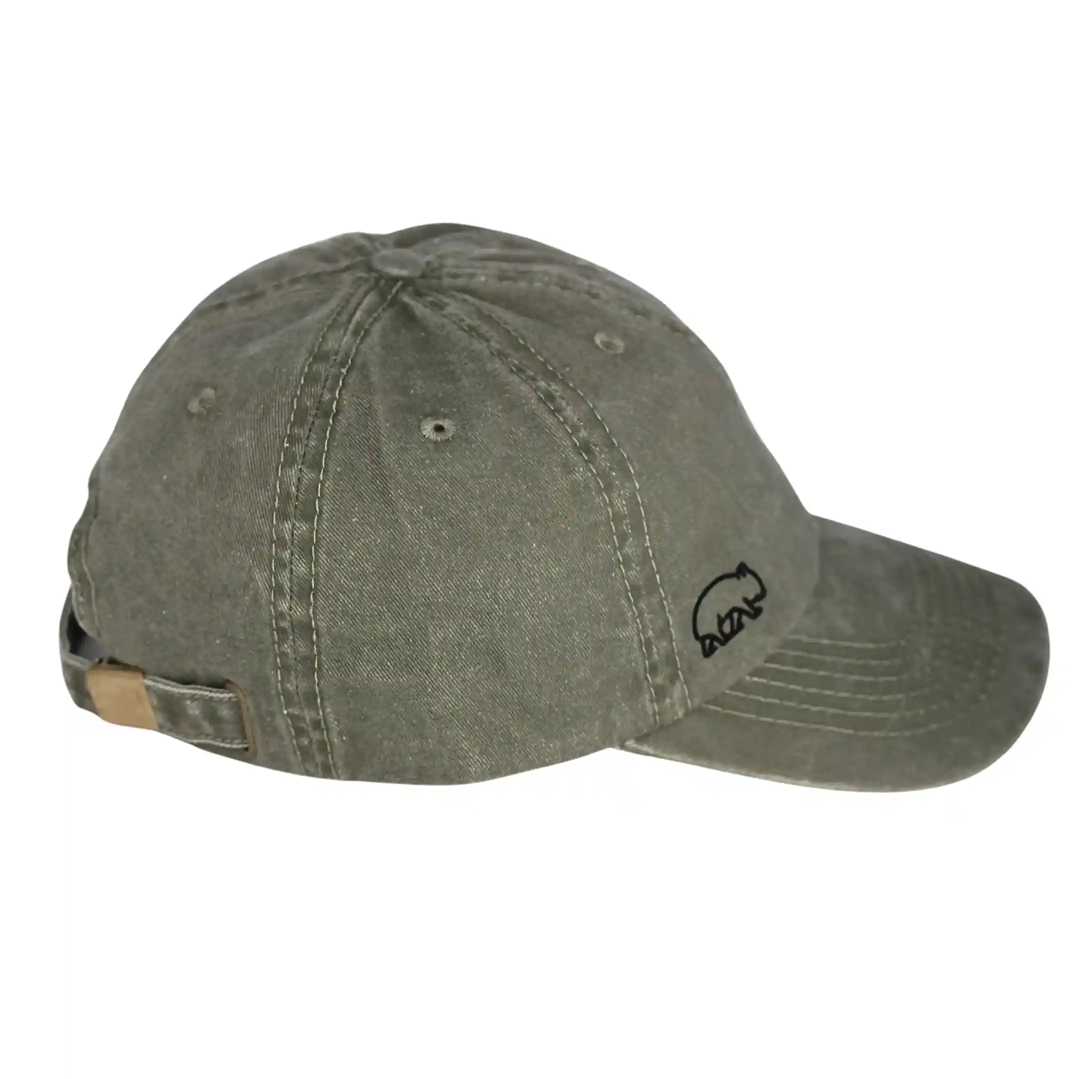 wombat max wash cap olive