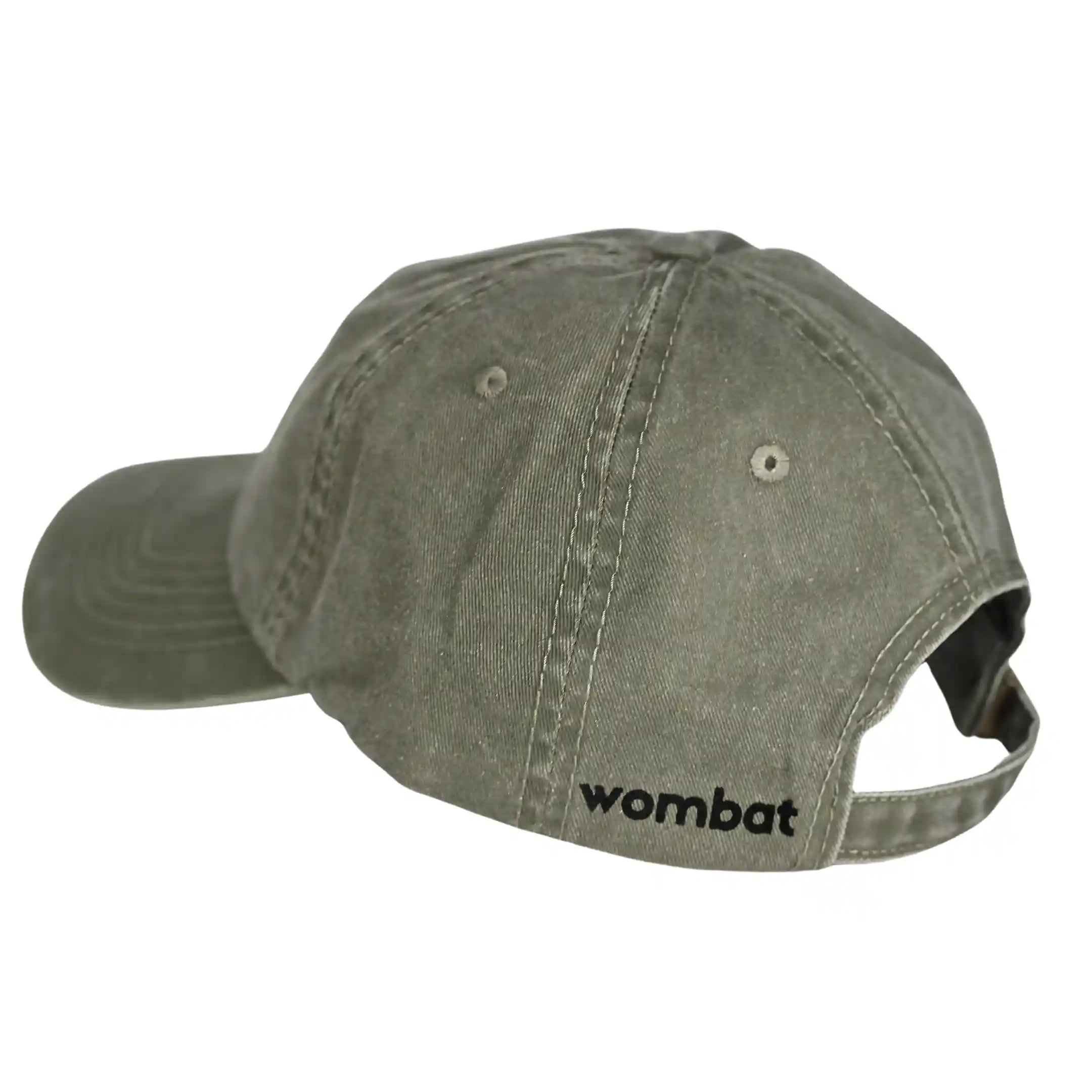 wombat max wash cap olive