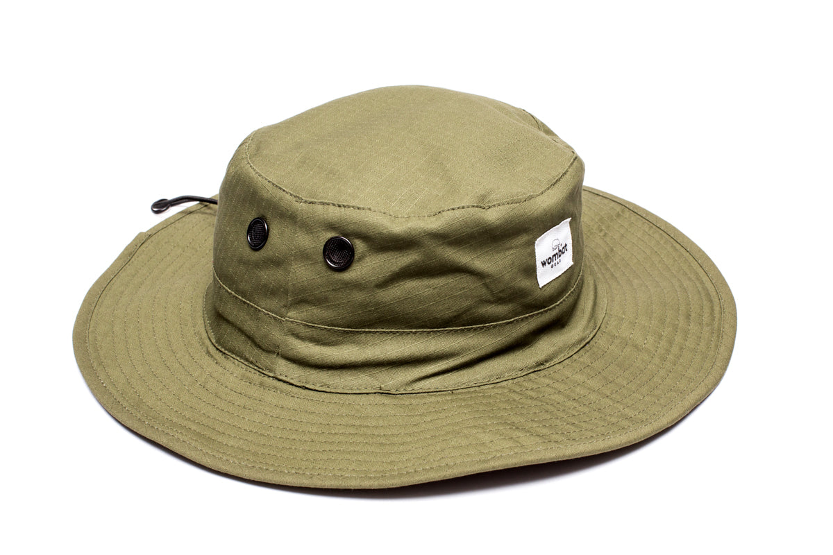 The Ripstop Bush Hat. - Wombat Gear - Sport Eyewear and Outdoor Gear